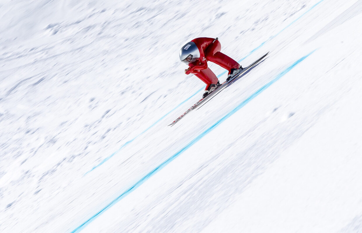 Simon Billy, skieur de kilomètre lancé
